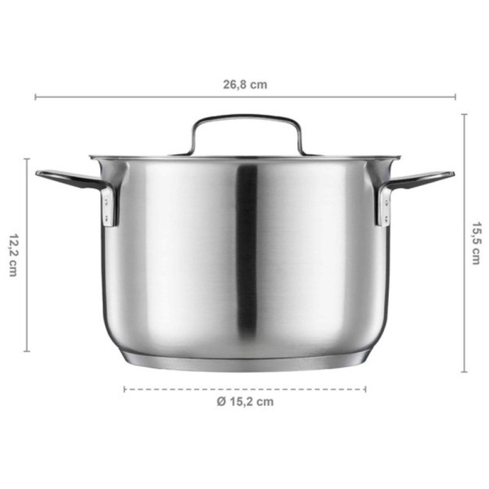 Каструля Fiskars All Steel матова 3 л (1064751)