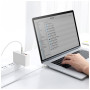 Дата кабель USB-C to USB-C 1.0m 100W metal white Baseus (CATJK-C02)