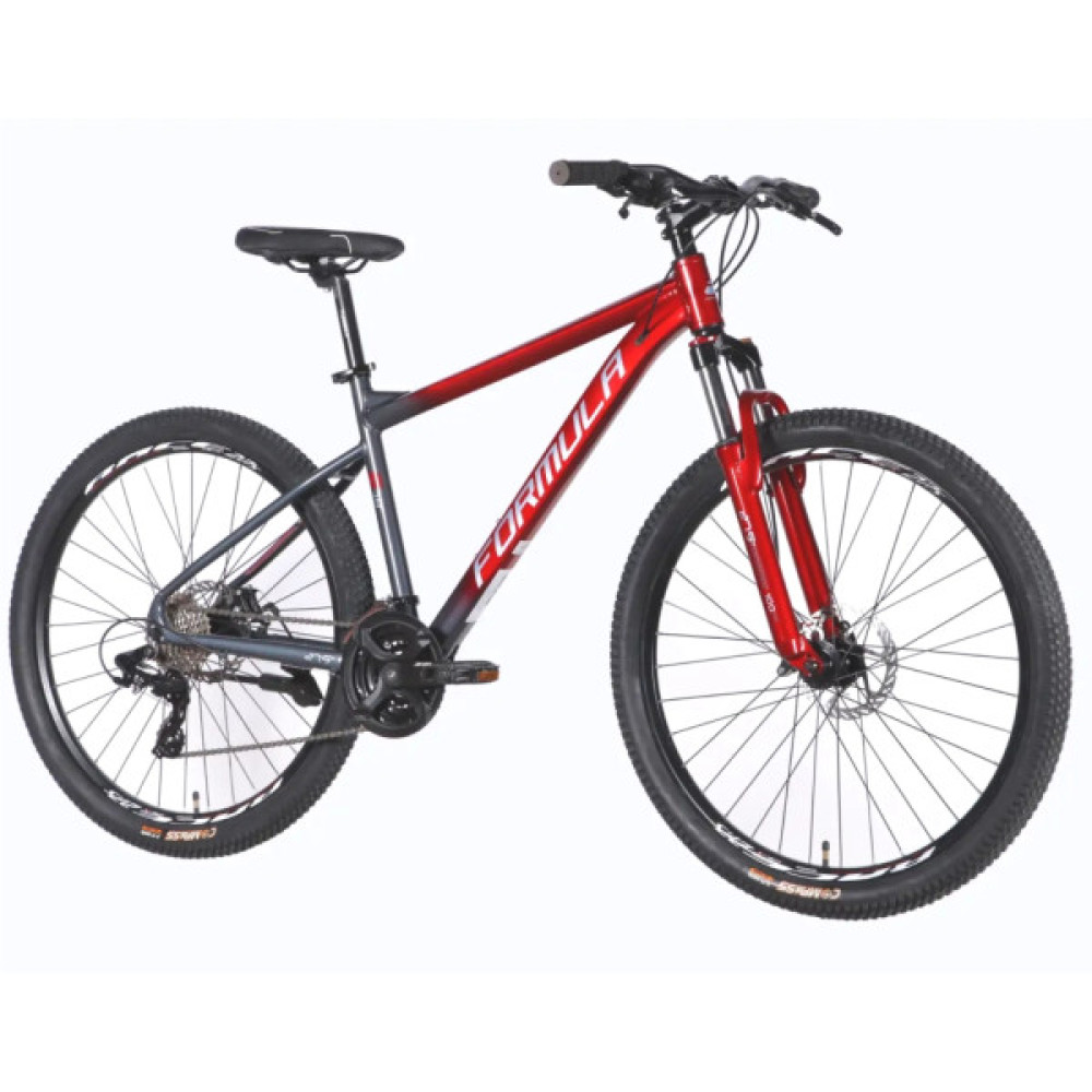 Велосипед Formula 27.5" F-1 DD CS рама-18" AL 2026 червоно-сірий (OPS-FR-27.5-311)