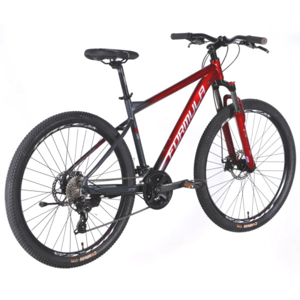 Велосипед Formula 27.5" F-1 DD CS рама-18" AL 2026 червоно-сірий (OPS-FR-27.5-311)