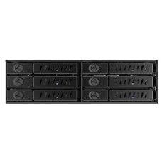 Бекплейн Chieftec 1x5.25"/6x2.5" Hot-Swap Metal (CMR-625)