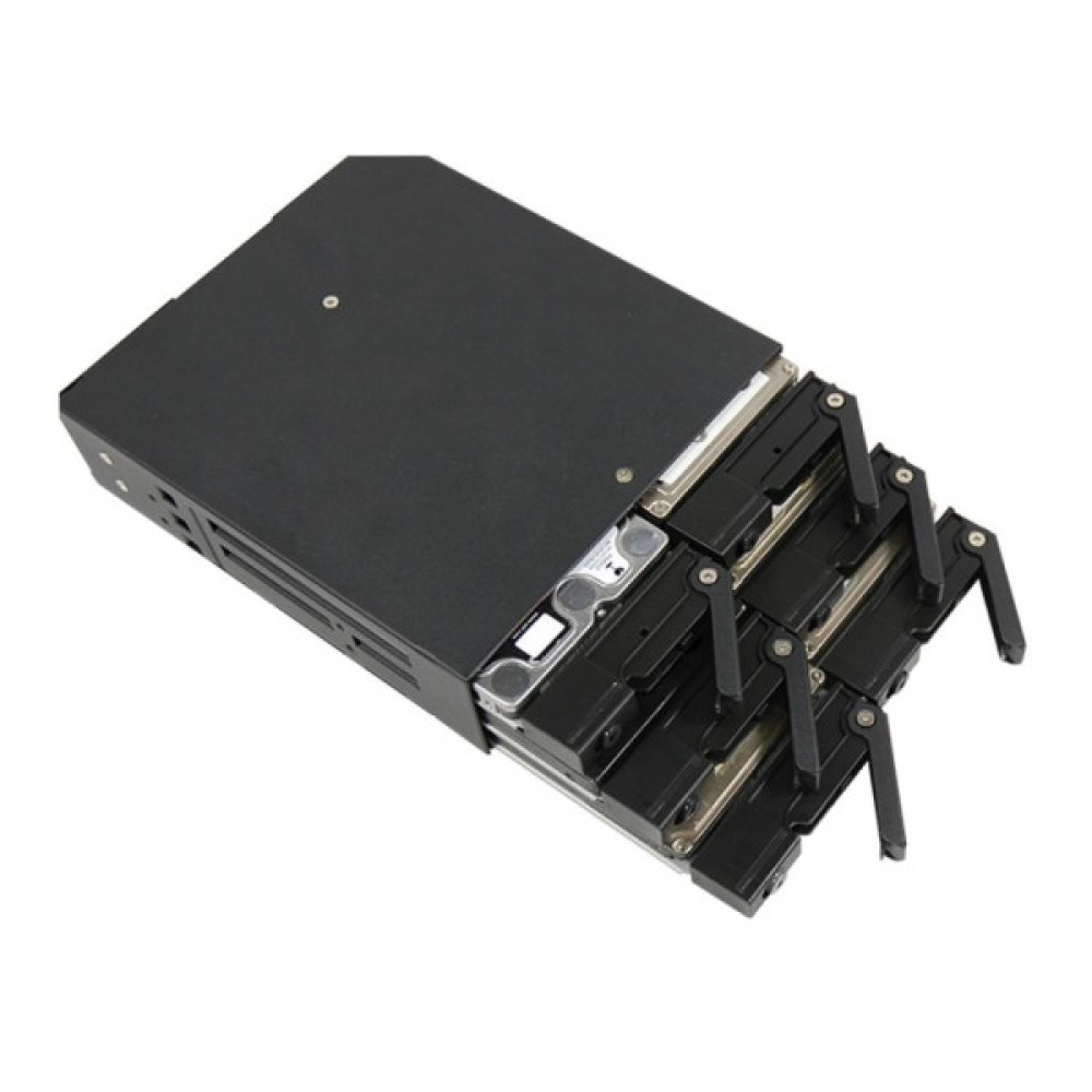 Бекплейн Chieftec 1x5.25"/6x2.5" Hot-Swap Metal (CMR-625)