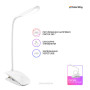 Настільна лампа ColorWay LED Flexible & Clip with built-in accumulator 500mAh (CW-DL04FCB-W) Настільна лампа ColorWay LED Flexible & Clip with built-in accumulator 500mAh (CW-DL04FCB-W)