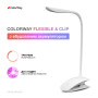 Настільна лампа ColorWay LED Flexible & Clip with built-in accumulator 500mAh (CW-DL04FCB-W) Настільна лампа ColorWay LED Flexible & Clip with built-in accumulator 500mAh (CW-DL04FCB-W)