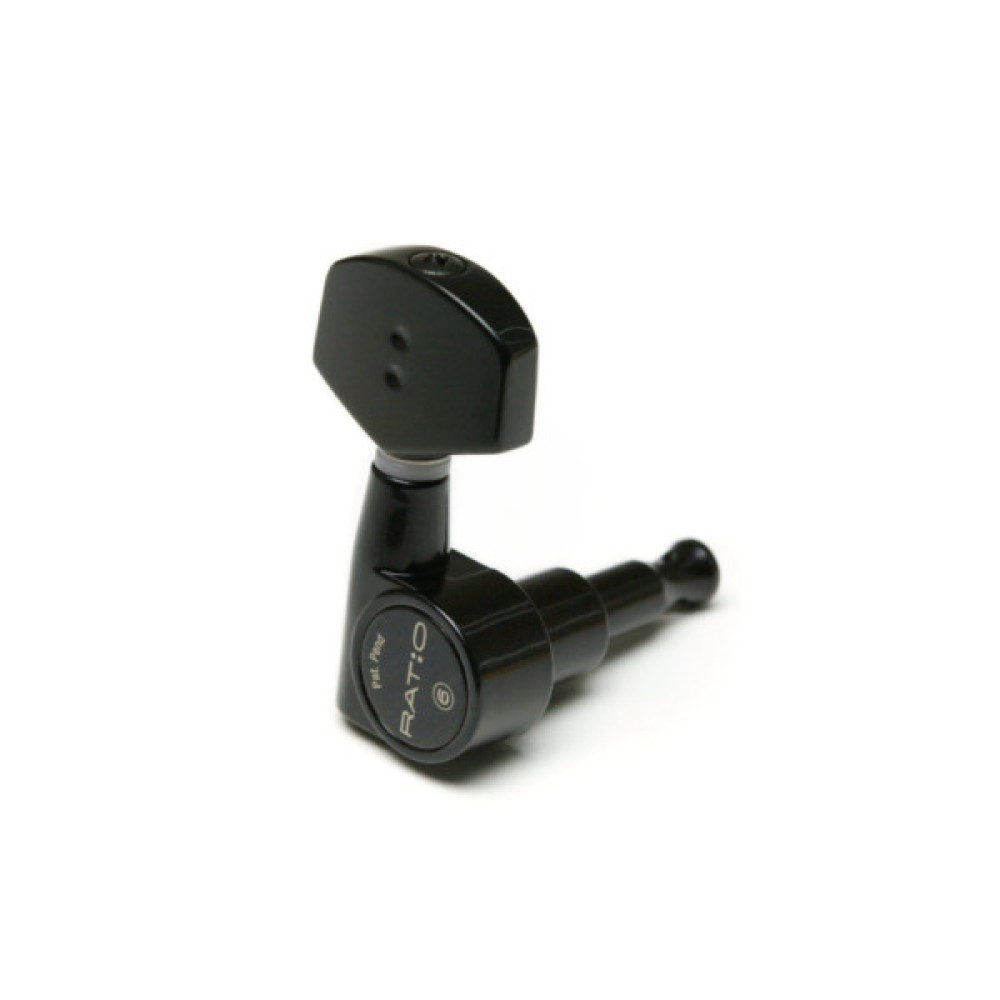 Кілки для гітари Graph Tech PRN-2411-B0 Ratio Acoustic 3+3 C0ntemporary 2 Pin - Black (235529)
