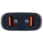 Зарядний пристрій Gembird 2 port 36W QC3.0 (TA-U2QC3-CAR-01) Зарядний пристрій Gembird 2 port 36W QC3.0 (TA-U2QC3-CAR-01)