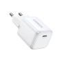 Зарядний пристрій Ugreen USB-C PD20W GaN CD318 white (15324) Зарядний пристрій Ugreen USB-C PD20W GaN CD318 white (15324)