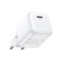 Зарядний пристрій Ugreen USB-C PD20W GaN CD318 white (15324) Зарядний пристрій Ugreen USB-C PD20W GaN CD318 white (15324)