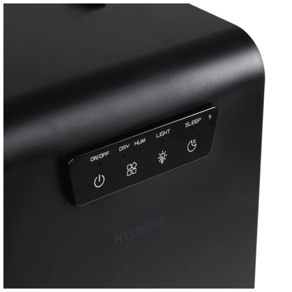 Осушувач повітря Hyundai HDSH002UA 1л.на добу, 25м.кв, 70Вт, фуккція зволоження, ел.кер-н (HDSH002UA)