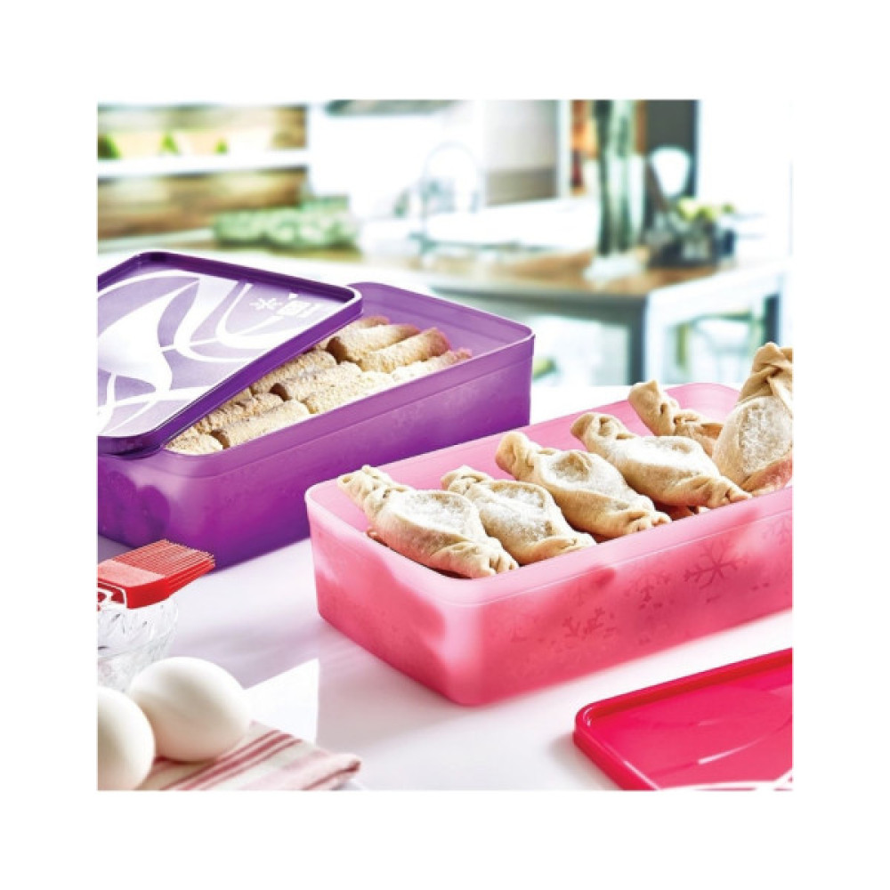 Харчовий контейнер Irak Plastik Alaska прямокутний 2,1 л бірюзовий (5511)