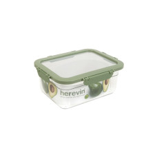 Харчовий контейнер Herevin Container-Green-Peach герметичний 2.2 л (161420-100)