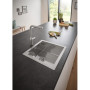 Мийка кухонна Grohe K700, нерж.сталь, прямокут., без крила, 550x450x200мм, чаша - 1, уніврсальна, нержавіюча сталь