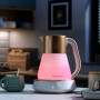 Електрочайник Russell Hobbs Calm, 1.7л, скло, біло-мідний