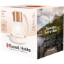 Електрочайник Russell Hobbs Calm, 1.7л, скло, біло-мідний