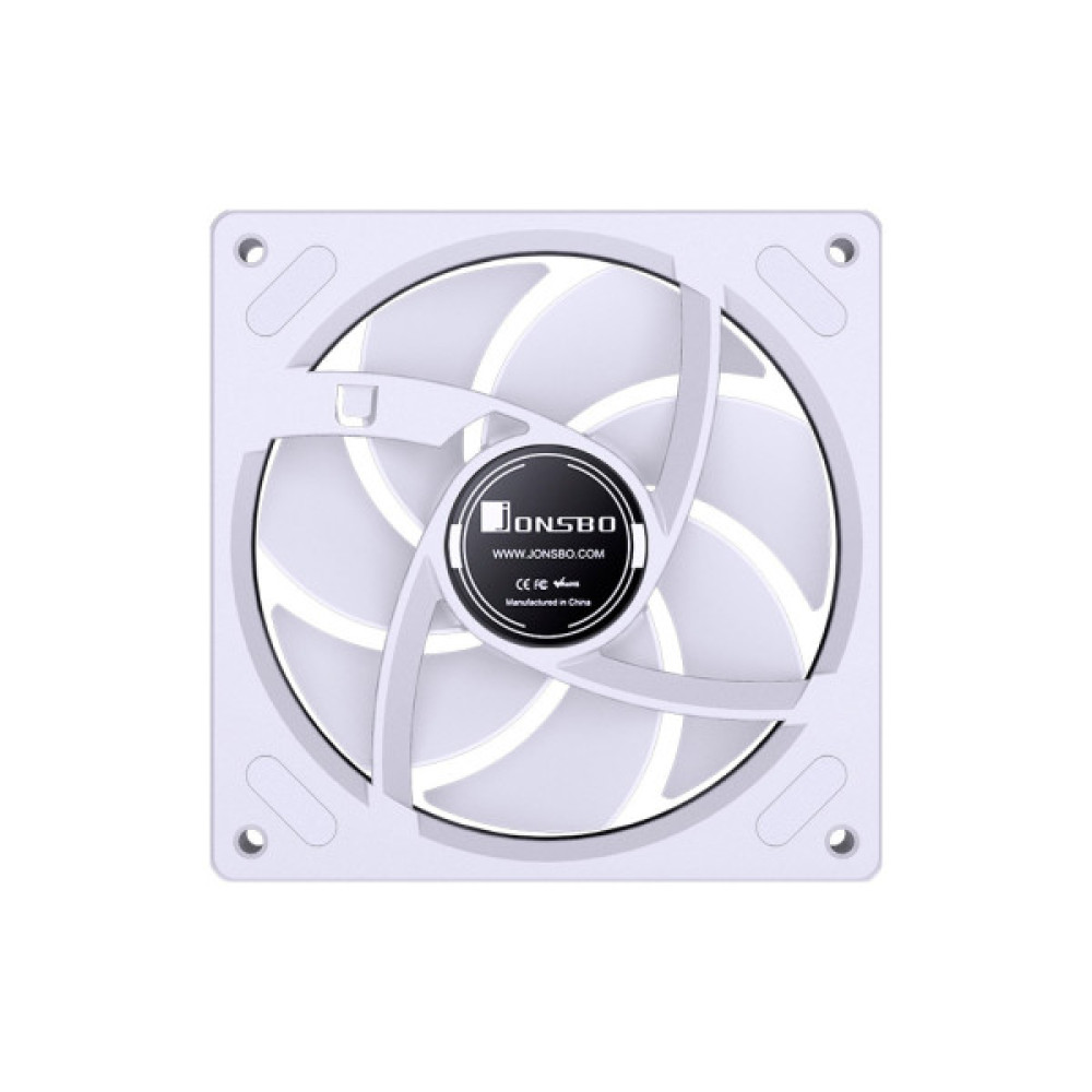 Кулер до корпусу JONSBO ZB-120W White