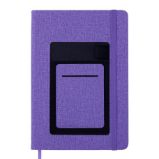 Книга записна Buromax COMFORT А5 96 аркушів крапка, фіолетовий (BM.295309-07)
