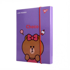 Папка для зошитів Yes Line Friends картонна В5 (500242)