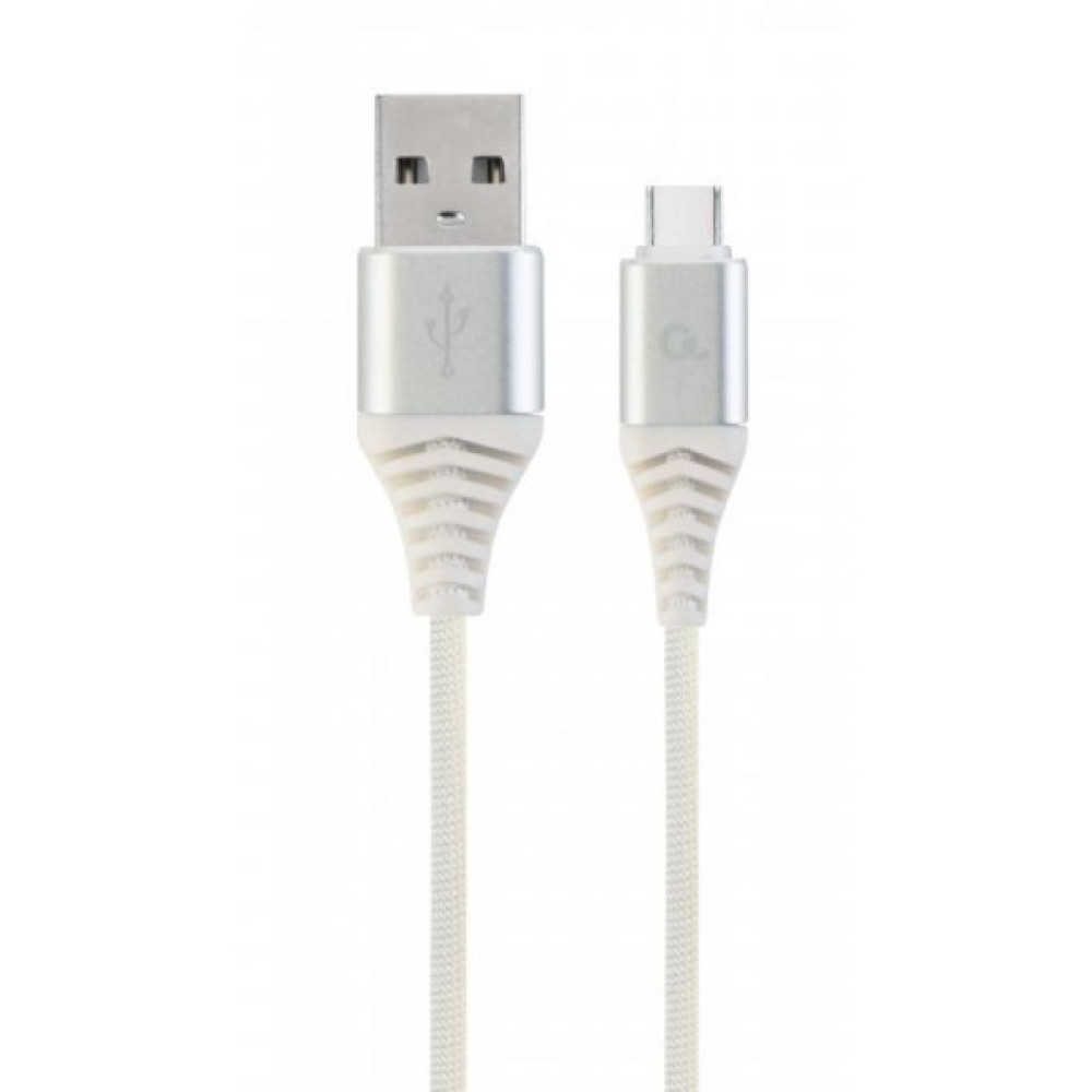 Дата кабель USB 2.0 AM to USB-C 1.0m Cablexpert (CC-USB2B-AMCM-1M-BW2)