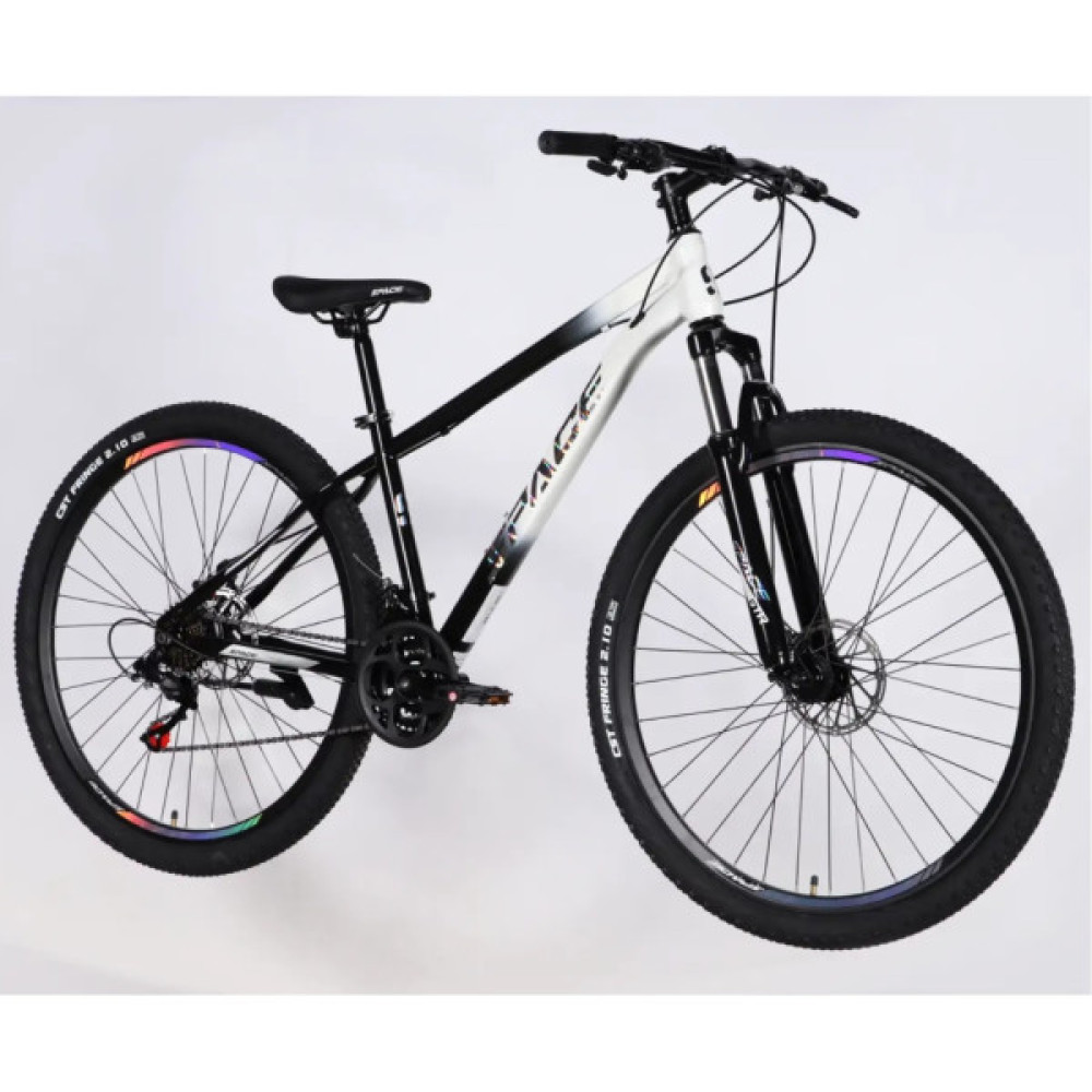 Велосипед Space 29" MARS DD FR рама-16" ST 2026 чорний з білим (OPS-SP-29-154)