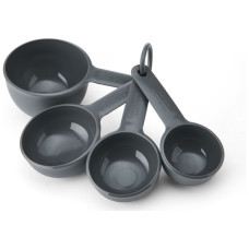 Аксесуар кухонний KitchenAid Набір мірних ложок Coreline, 4 шт, сірий (KQG058OHCGG)