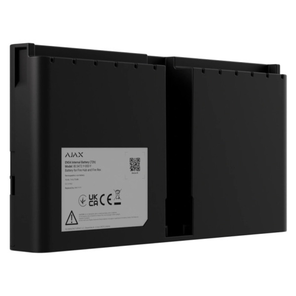 Акумулятор Ajax EN54 Internal Battery (72h) black