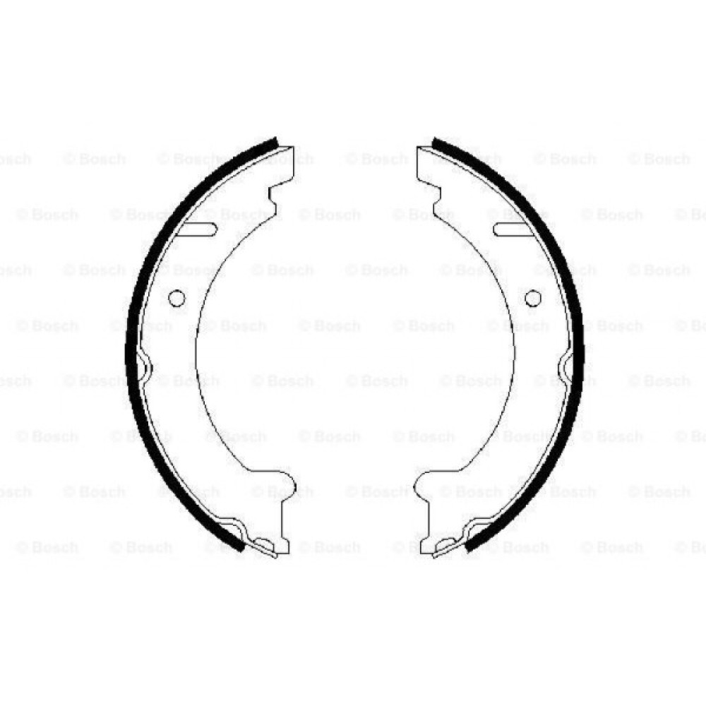 Гальмівні колодки Bosch 0 986 487 548