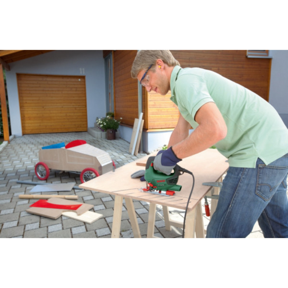 Лобзик Bosch PST 800 PEL 530Вт 500-3000об/хв з набором пилок 2кг