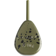 Грузило Brain In-Line Flat Lead 120g 2шт/уп Green (1858.32.08)