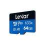 Карта пам'яті Lexar 64GB microSDXC class 10 UHS-I (LMS0633064G-BNNNG) Карта пам'яті Lexar 64GB microSDXC class 10 UHS-I (LMS0633064G-BNNNG)