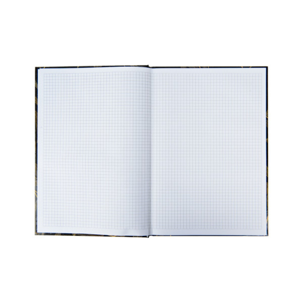 Канцелярська книга Axent Waves А4, 96 аркушів, клітинка, чорна (8422-561-A)