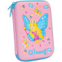 Пенал Cool For School з тисненням 1 відділення Рожевий (QT-5625-Pink) Пенал Cool For School з тисненням 1 відділення Рожевий (QT-5625-Pink)