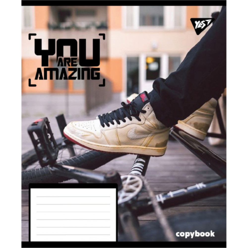 Зошит Yes You are amazing А5 36 аркушів лінія (767941)