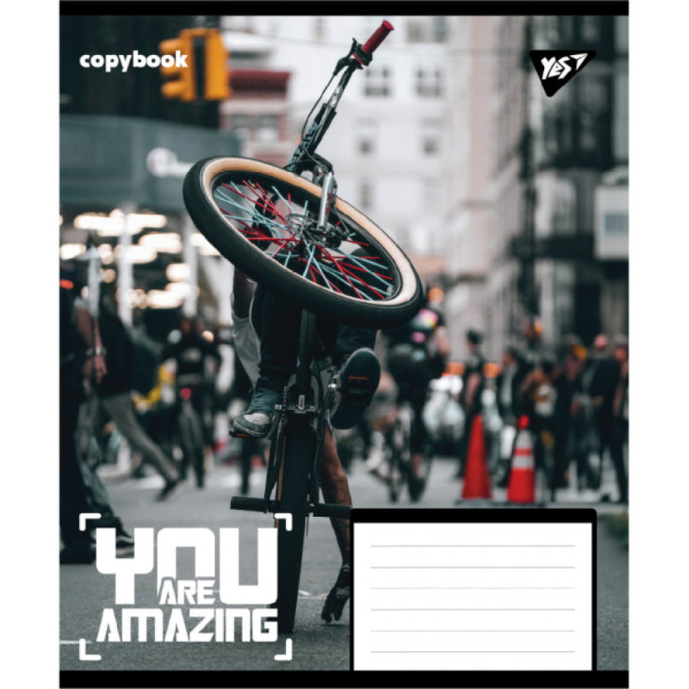 Зошит Yes You are amazing А5 36 аркушів лінія (767941)