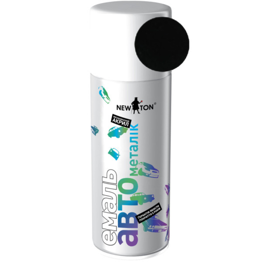 Аерозольна фарба для автомобіля New Ton 602 мет. авантюрин 150 мл (000000539)