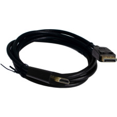 Кабель мультимедійний DisplayPort M to HDMI M 1.8m 4K60Hz black Patron (PN-DP-HDMI-18)