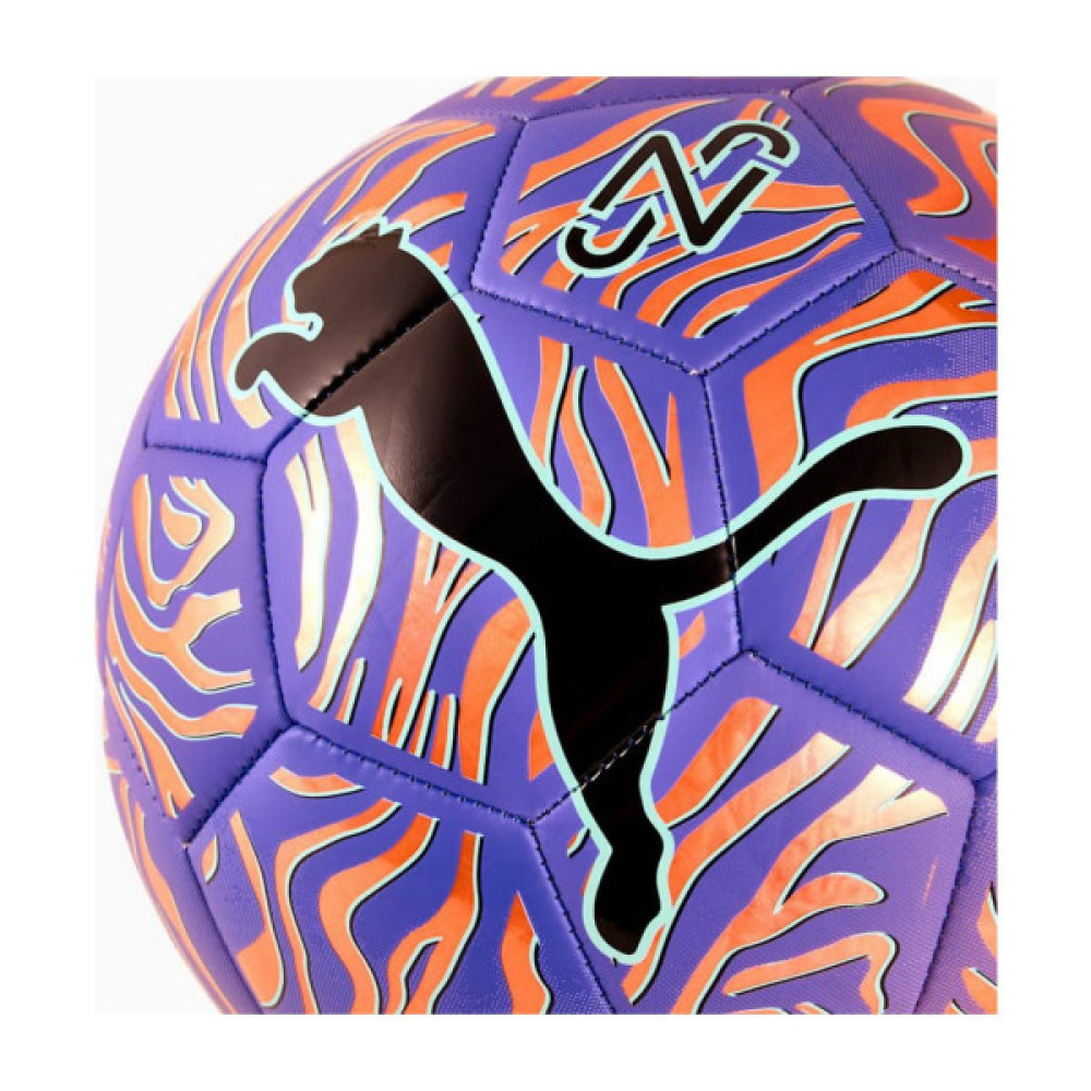 М'яч футбольний Puma Neymar JR Graphic ball 084678-01 фіолетовий, помаранчевий 4 (4067984268570)
