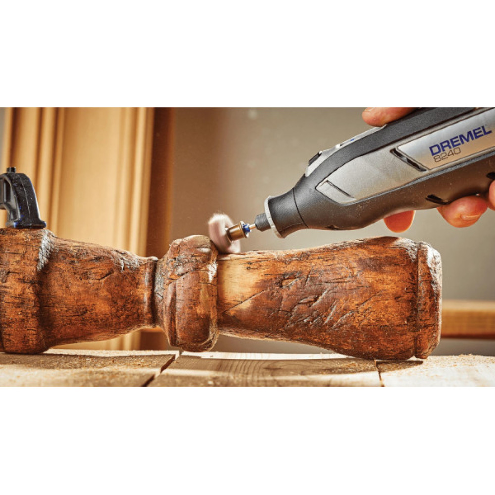 Шліфмашина шліфувально-гравірувальна акумуляторна Dremel 8240-3/45 12В 1х2А·год 5000-35000об/хв 45 аксесуарів ЗП 0.66кг