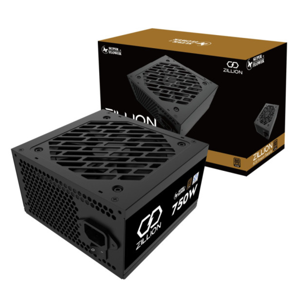 Блок живлення Super Flower 750W ZILLION DB (SF-750Z12DB(DA) ATX3.1)