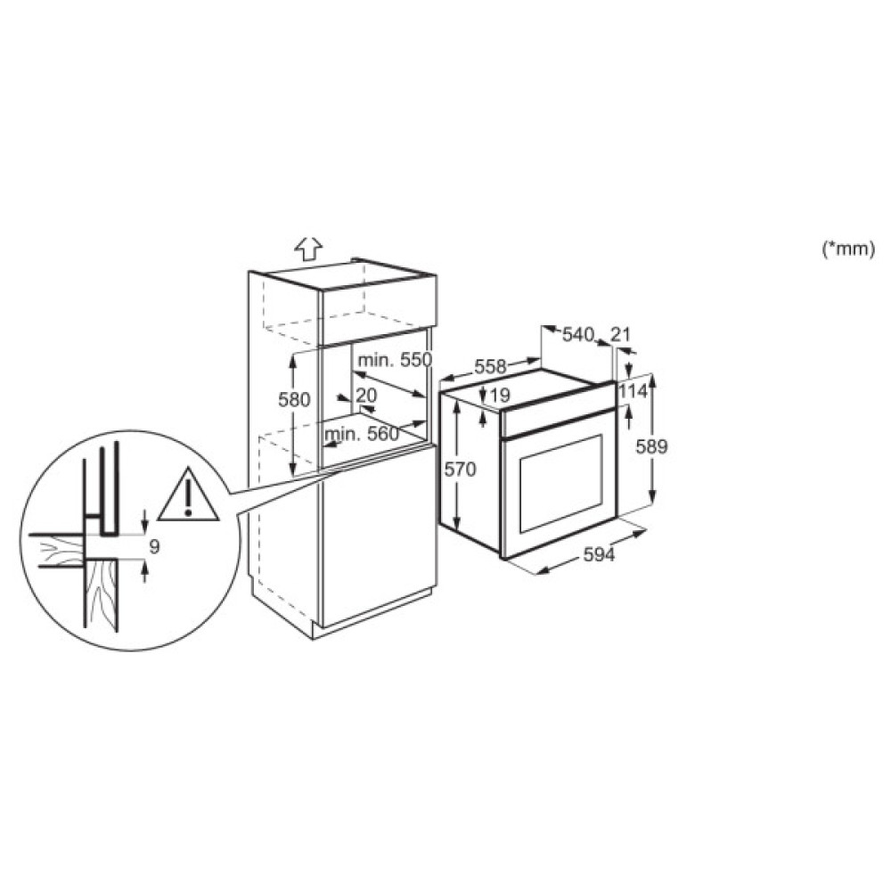 Духова шафа Electrolux EOD5H70BX