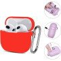 Чохол для навушників BeCover Silicon для Apple AirPods (3nd Gen) Red (707186) Чохол для навушників BeCover Silicon для Apple AirPods (3nd Gen) Red (707186)