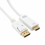 Кабель мультимедійний DisplayPort M to HDMI M 2.0m Extradigital (KBD1669) Кабель мультимедійний DisplayPort M to HDMI M 2.0m Extradigital (KBD1669)