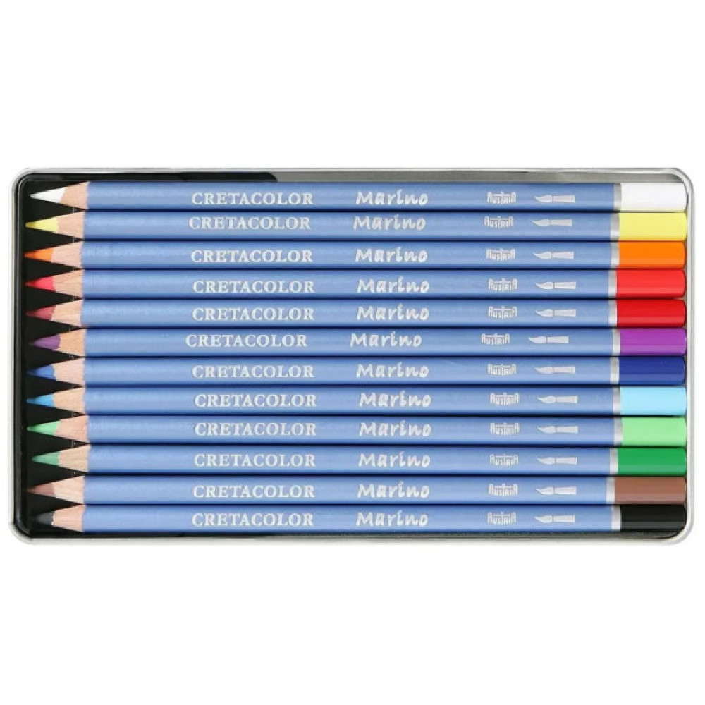Олівці кольорові Cretacolor Marino акварельні 12 кольорів (9002592240124)