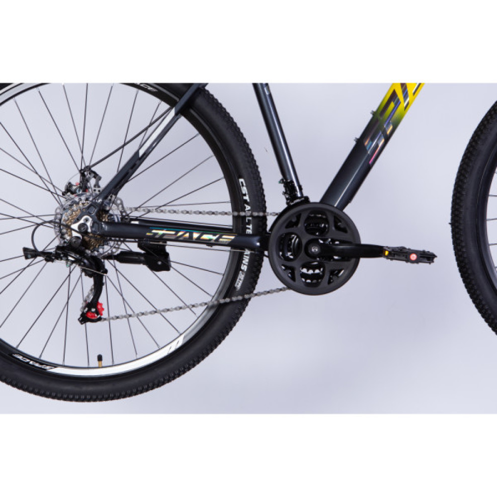 Велосипед Space 29" PHAETON DD FR рама-20" AL 2026 сіро-жовтий (OPS-SP-29-192)