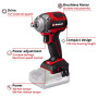Гайковерт ударний акумуляторний Einhell Professional TP-CW 18/350-C Li BL - Solo 18В 350Нм 0-2400об/хв 1.03кг