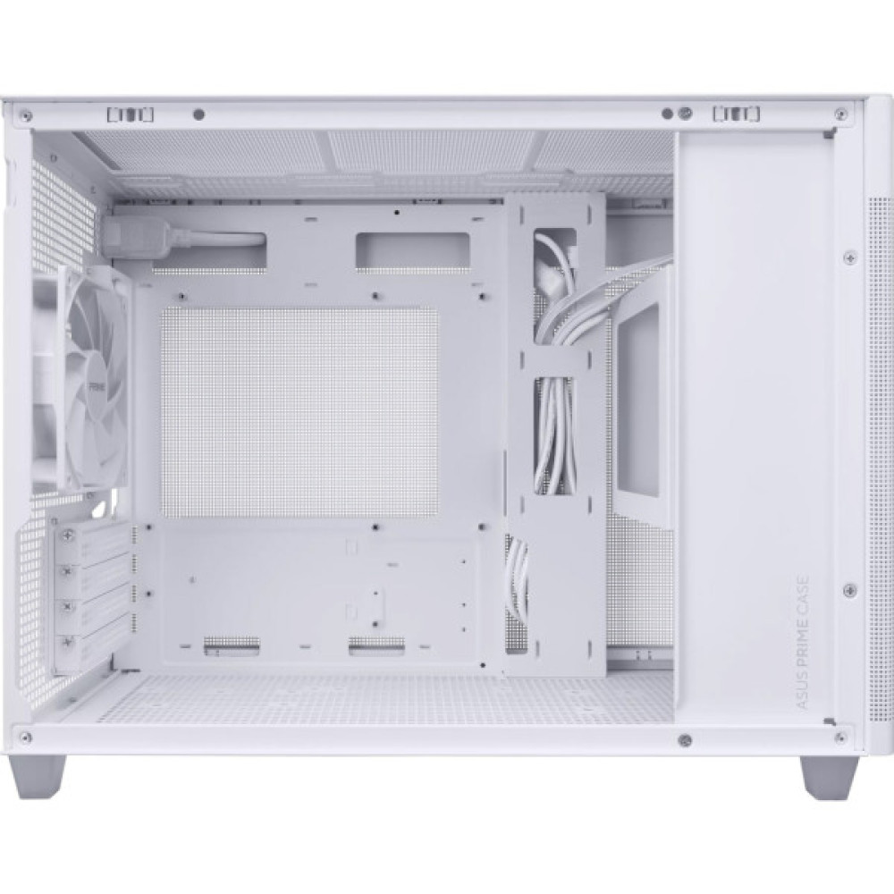 Корпус для ПК ASUS Prime AP201 White Tempered Glass (90DC00G3-B39010)