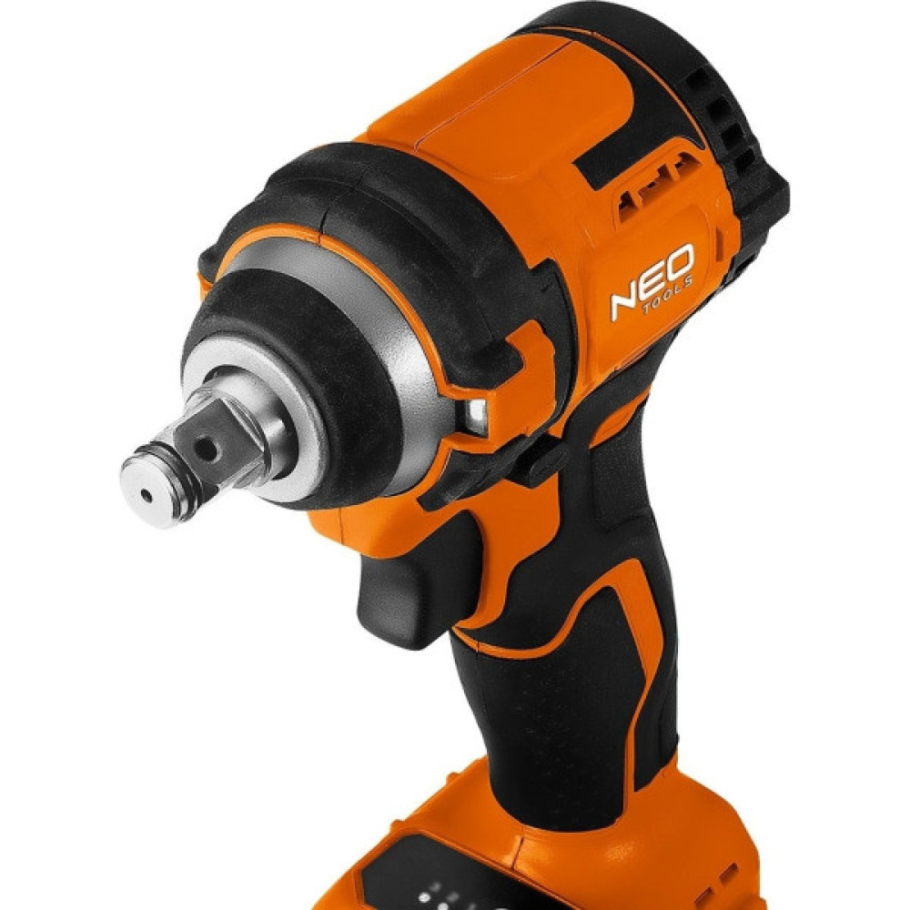 Гайковерт ударний Neo Tools Energy+ 18В безщітковий 2500об·хв 350Нм 1/2" 3 швидкості 1.1кг без АКБ та ЗП
