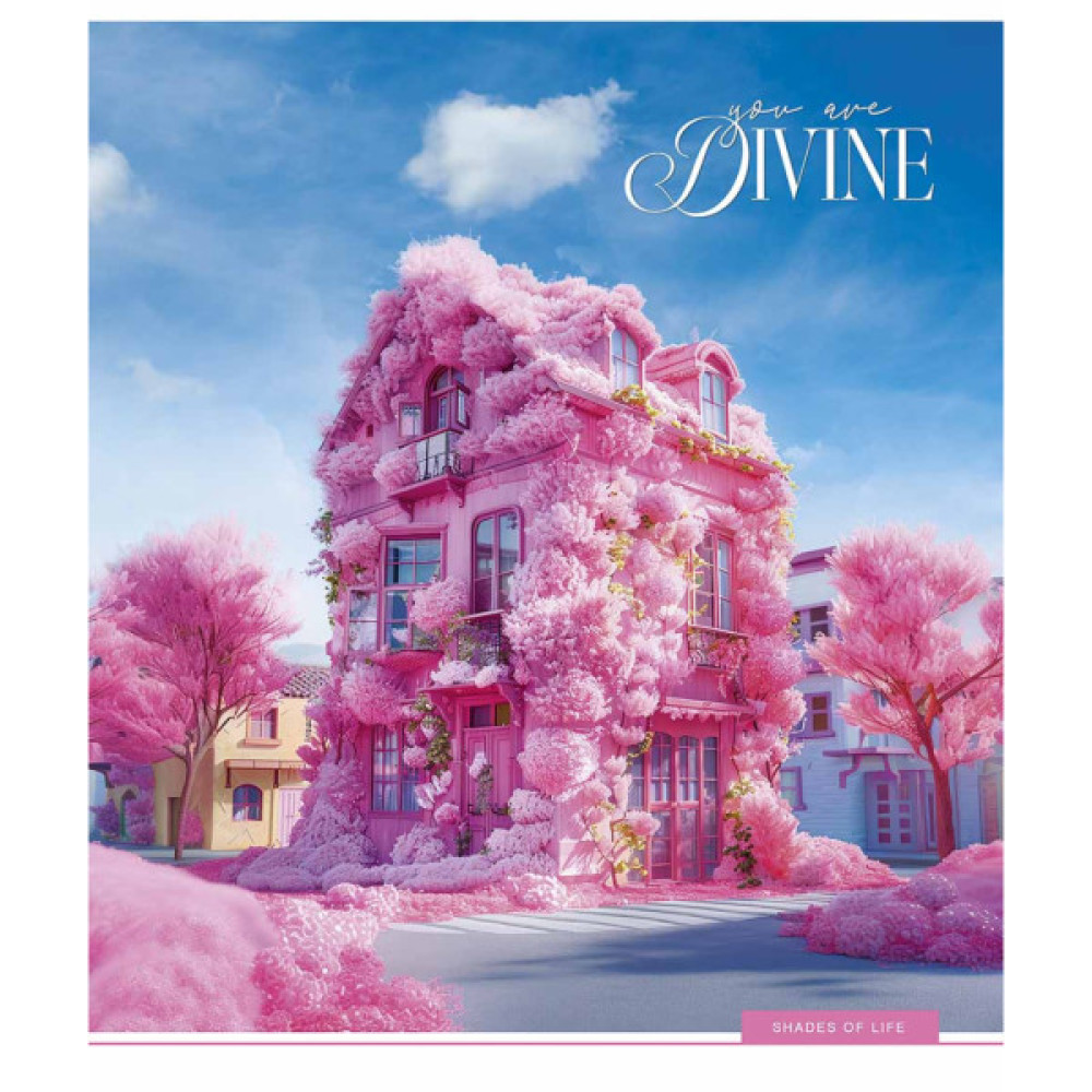 Зошит Школярик Fantasy life 48 аркушів клітинка (048-3475K)