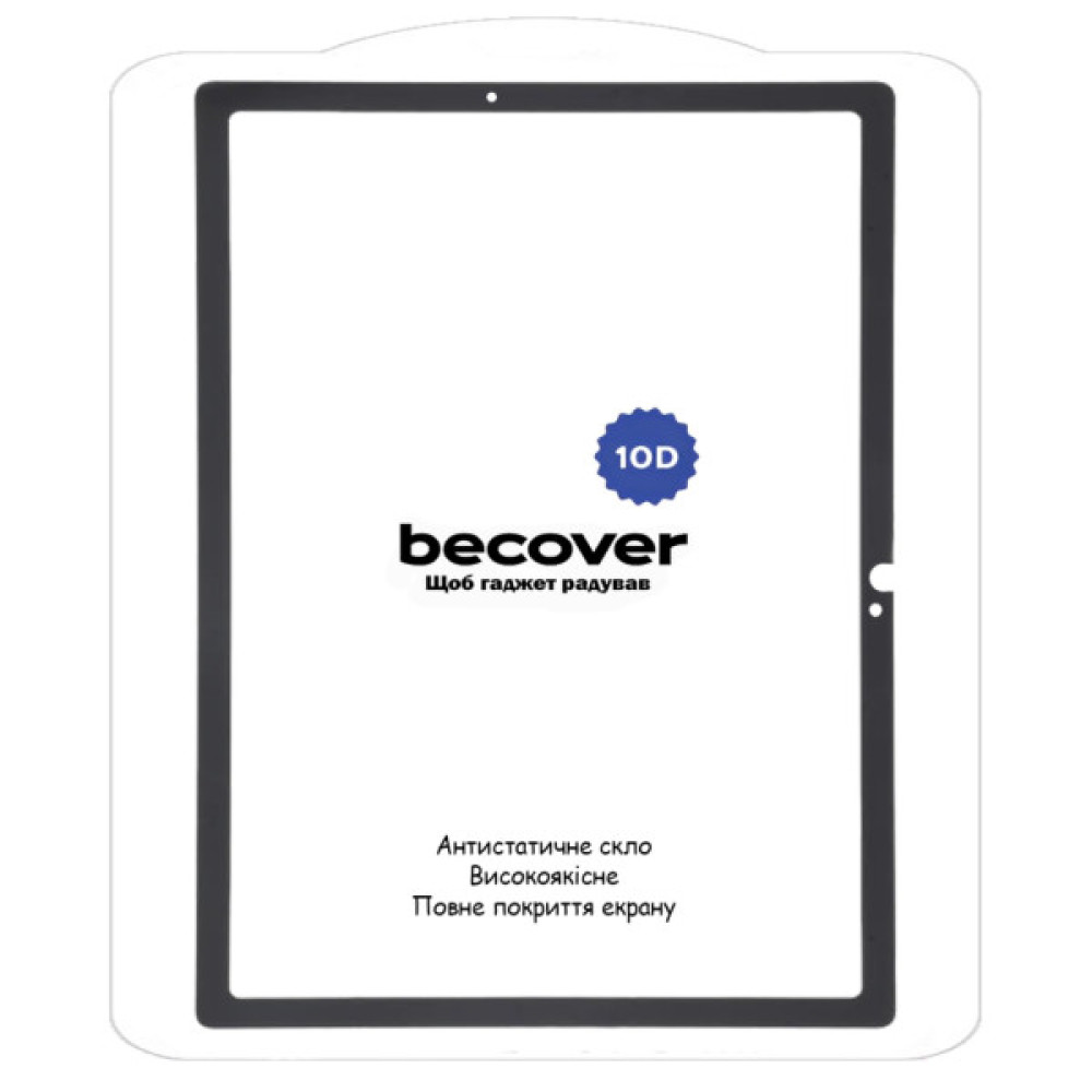Скло захисне BeCover 10D Samsung Galaxy Tab S10 Lite SM-X400/406 10.9" Black (713817) Скло захисне BeCover 10D Samsung Galaxy Tab S10 Lite SM-X400/406 10.9" Black (713817)