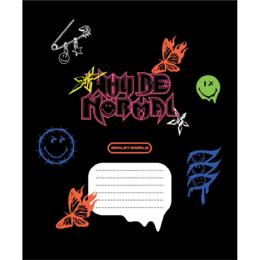 Зошит Yes Smiley World Anime А5 24 аркушів лінія (767651)