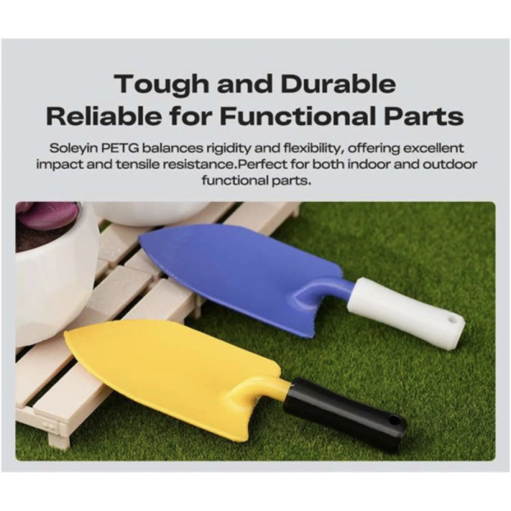 Пластик для 3D-принтера Creality Soleyin PETG 1.75мм, 1кг, white (3301030164)